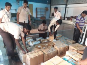 Kaja Cyclone Relief Vidya vikasini school students Coimbatore Tamilnadu
