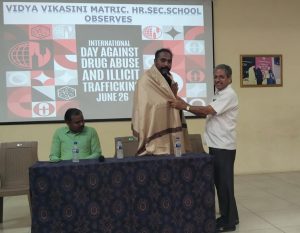 vidya vikasini school coimbatore _International Day against Drug Abuse and Illicit Trafficking