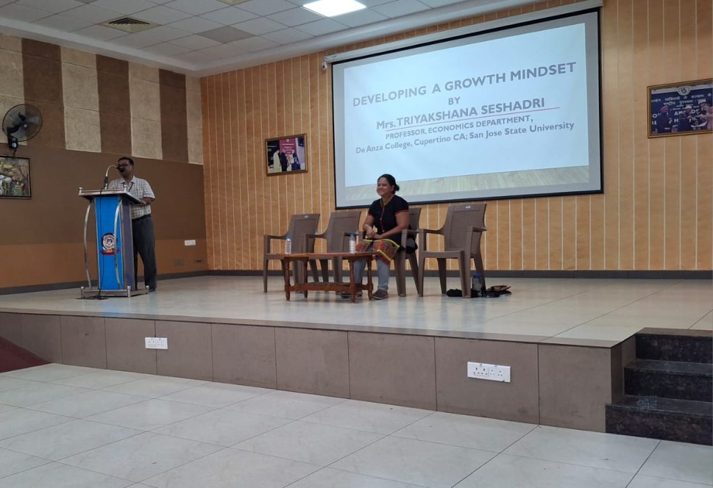 Motivation programme for X and XII STD. VIDYA VIKASINI INSTITUTIONS Mrs. Triyakshana Seshadr