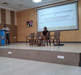 Motivation programme for X and XII STD. VIDYA VIKASINI INSTITUTIONS Mrs. Triyakshana Seshadr