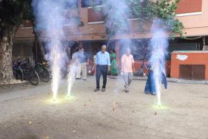 Deepavali activites Vidya Vikasini Nursery Section coimbatore