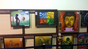 Our Art Piece display at Airport c